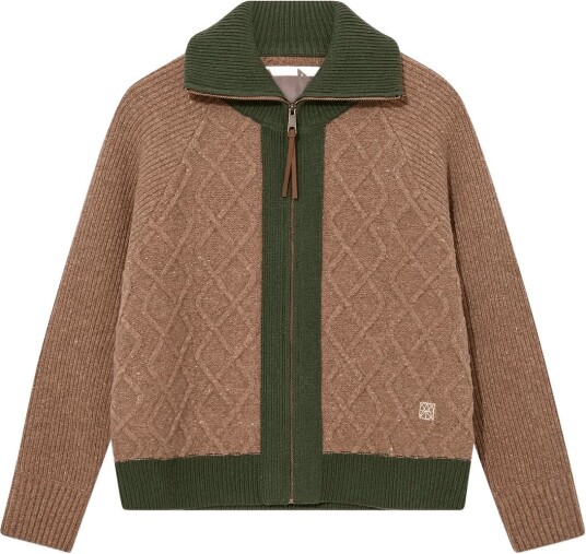 Heyanno Mmhroll Melange Knit   Brown   S