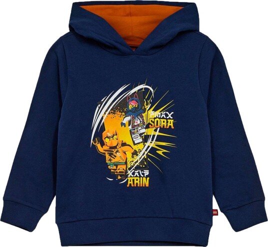 LEGO® Wear Hettegenser LWScout 612 Dark Navy LEGO® Wear 4 år 104 Hettegenser Blå
