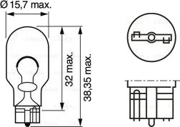 DT Spare Parts 9.78162 Lyspære