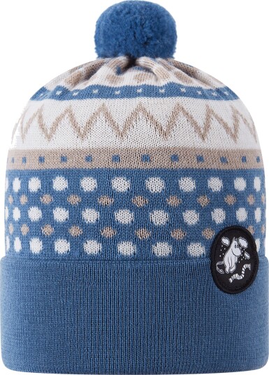 Reima Moomin Flinga beanie til barn blue ocean (48/50 (1 4år)) 48/50 (1 4år) Reima Moomin Flinga beanie til barn blue ocean (48/50 (1 4år)) 48/50 (1 4år)
