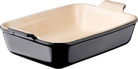 Le Creuset Heritage rektangulær ildfast form 26x19 cm black Le Creuset Heritage rektangulær ildfast form 26x19 cm black
