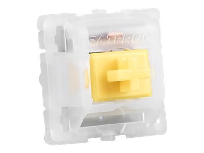 Sharkoon - Tastatursvitsj - Linear, Milky-Yellow Switch (En Pakke 35)
