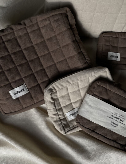 Humdakin Toiletry Bag - Brown - 20X28X11CM