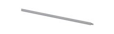 Deko Light 710088 Verlängerung für Deckenabhängung starr Højvolt-skinnesystem-komponenter Loftplacering 3-faset Grå