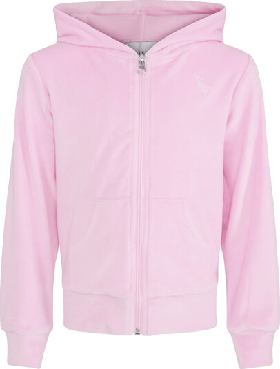 Vilje & Ve Hermine Velour Hettjakke Light Rose (116 / 6 år)