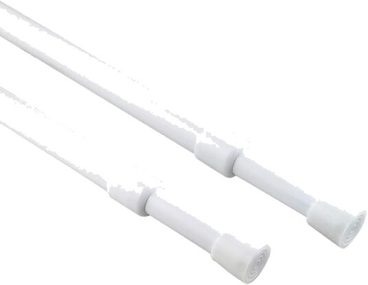 2 pakning Gardinstang Teleskopisk 30 50 cm