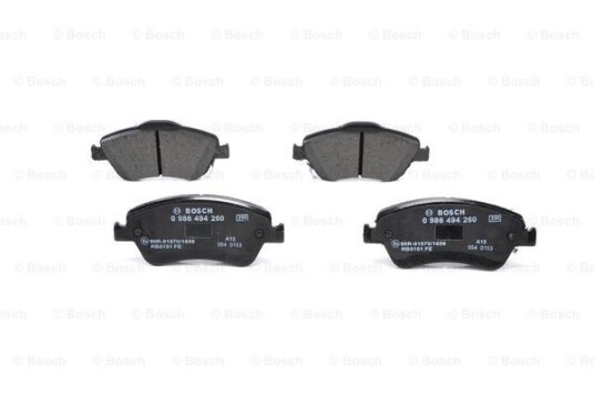 Bremseklosser BOSCH 0 986 494 260 Bremseklosser BOSCH 0 986 494 260