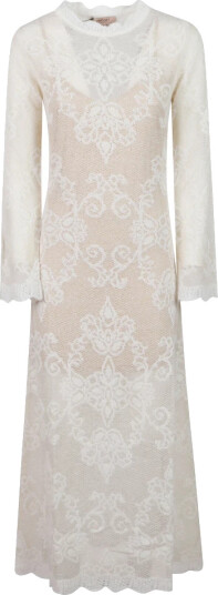 Twinset Dame Kjoler Hvit M,