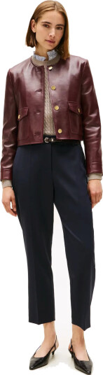 Tommy Hilfiger Timeless Wool Slim Strt Pant - Black - 38 Tommy Hilfiger Timeless Wool Slim Strt Pant - Black - 38