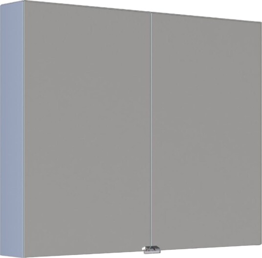 Dansani Inzo Style Speilskap 2 Dører Lyseblå Matt / 100cm