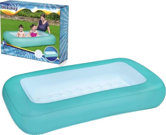B2X Oppblåsbart Basseng 165 X 104 X 25 cm 2 Farger Bestway 51115 Blå