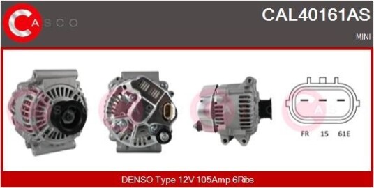 Dynamo CASCO CAL40161AS