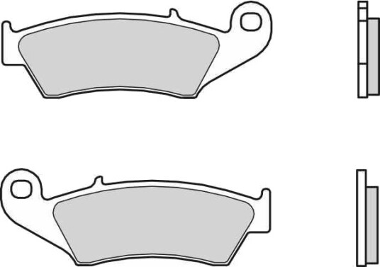 Bremseklosser sett BREMBO 07KA1705