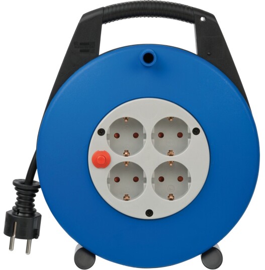 Brennenstuhl Kabeltrommel Vl-X 10 m Med 4 Jordede Uttak (Type F) 10 m