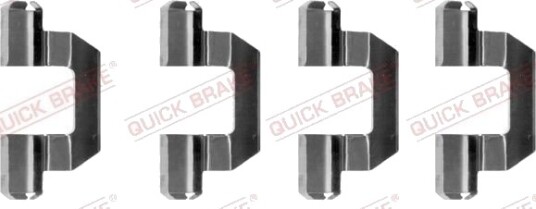 Monteringssett, bremseklosser QUICK BRAKE 109-1077