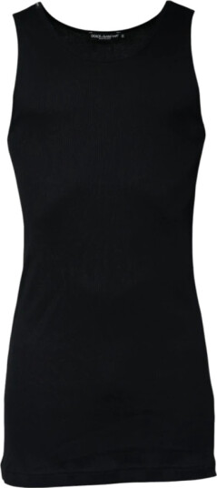Dolce & Gabbana Herre Topper Svart L,