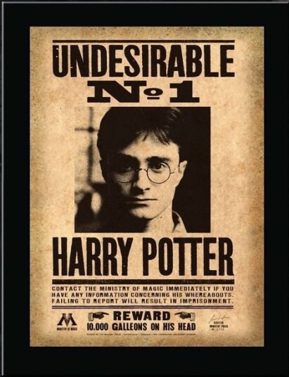 Pan Vision Harry Potter Undesirable No 1 Billede Pan Vision Harry Potter Undesirable No 1 Billede
