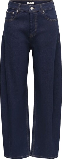 ONLY Onljessica Hw Barrel Ankle Dnm Azg421 Navy XS x 32