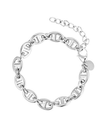 By Jolima Celine Chain Bracelet Steel By Jolima Celine Chain Bracelet Steel