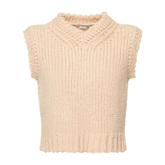 Stella McCartney Dame Topper Beige S Stella McCartney Dame Topper Beige S
