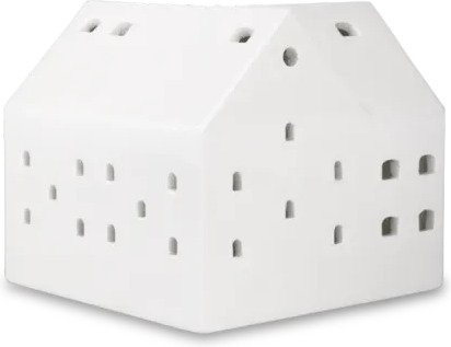 Kähler   Urbania lyslykt 10,5 cm stall hvit