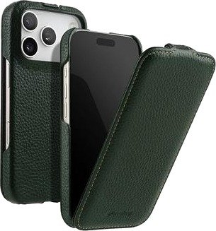Melkco iPhone 18 Pro Max/17 Pro Max magnetisk vertikalt flip-deksel Grøøn