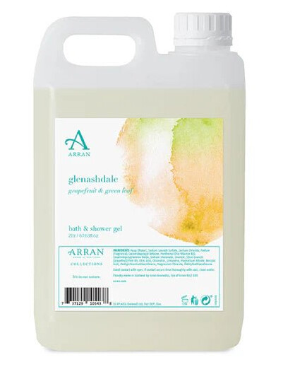 Arran Sense of Scotland Glenashdale Grapefruit and Green Leaf Bath & Shower Gel 2 l refill