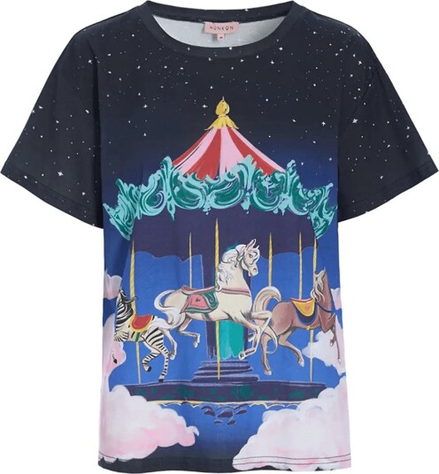 Hunkøn Fable T Shirt Navy XS Hunkøn Fable T Shirt Navy XS