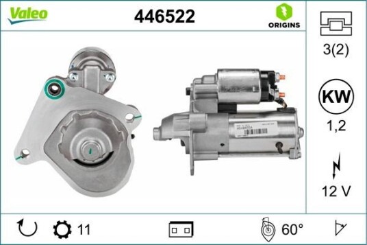 Starter VALEO 446522