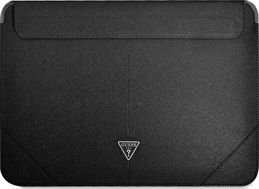 Guess Saffiano Triangle Logo 14" Laptopveske - Svart