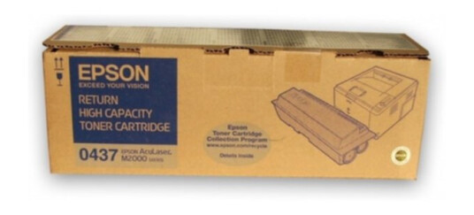 Epson S050437 Tonerkassett svart 8.000 sider