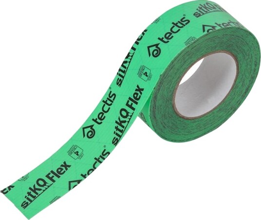 Tectis Sitko Flex Tetningsteip 25 m 50 mm med Sterk Vedheft og Overlegen Holdbarhet