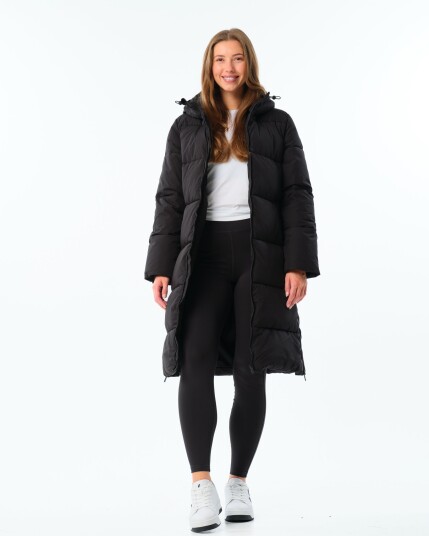 LEVITY Agnes Long Puffer Parka Black - XS
