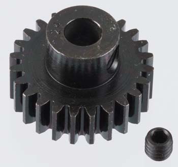 Robinson Racing 8624 X Hard 24T Black Steel 32P Pinion 5mm Robinson Racing 8624 X Hard 24T Black Steel 32P Pinion 5mm