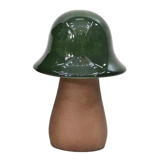 GUS Design - Hatt sopp hagepynt 18 cm irish green