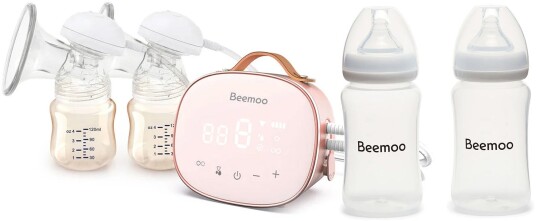 Beemoo Care Duo Elektrisk Dobbelbrystpumpe inkl. Brystmelkflaske 240 ml 2-pack Beemoo Care Duo Elektrisk Dobbelbrystpumpe inkl. Brystmelkflaske 240 ml 2-pack