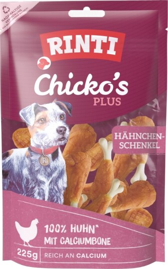 Rinti Extra Chicko Plus Kyllinglår Med Kalsium 3 X 225 G