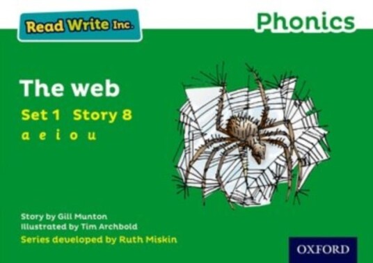 Read Write Inc. Phonics: 8 The Web Green Set 1 Storybook Read Write Inc. Phonics: 8 The Web Green Set 1 Storybook