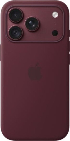 Apple iPhone 18 Pro Silicone deksel med MagSafe Burgundy
