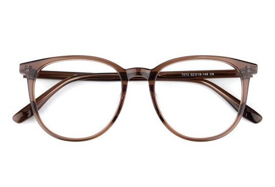 Briller Potomac fra eo Selection Brun Acetate rund Large