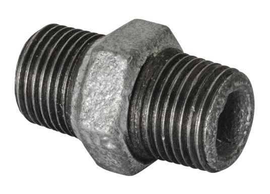 Gelia 3015168022 Sekskantnippel galv adusert G15 1/2" Installasjon