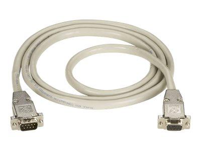 BLACK BOX seriellforlengelseskabel - DB-9 til DB-9 - 7.6 m