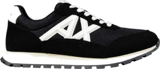 Armani Exchange Herre Sko Svart 42 EU,