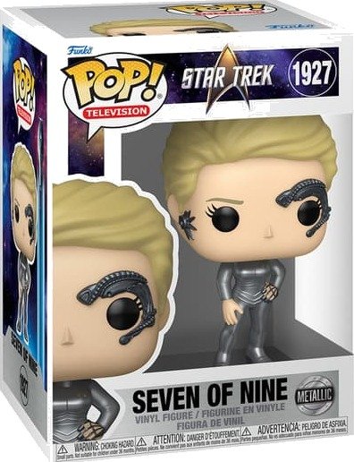 Funko POP! Star Trek Seven of Nine Copy (Metallic) figur