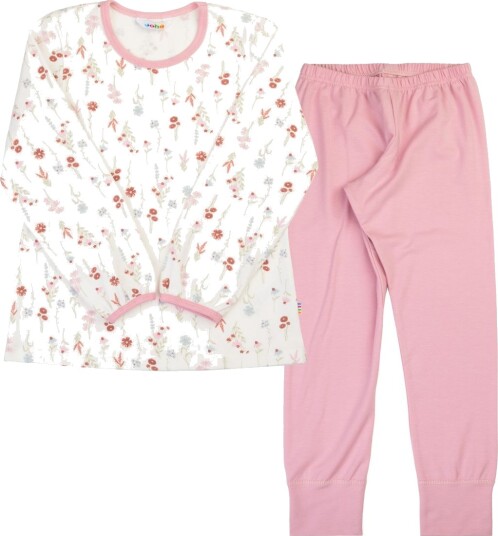 Joha Wild flower bomull 2 delt pysjamas   off white (110)   110