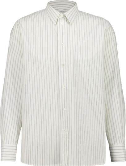 Saint Laurent Herre Skjorter Hvit 2XL,
