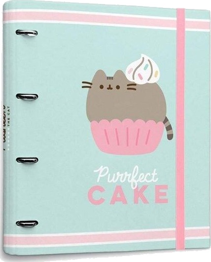 Pusheen Budget Separator Med 4 Ringer 26X32 Cm Lys Grønn 67371 Uniw
