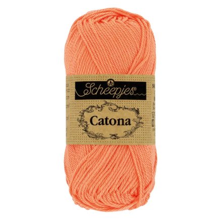 Scheepjes Catona Garn 410 Rig Coral - 10g