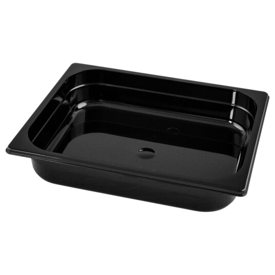VEGA Kantine Nero GN 1/2; Størrelse GN 1/2 4l 32.5x26.5x6.5 cm  LxBxD ; Svart