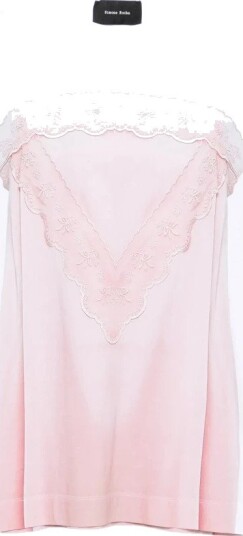 Simone Rocha Dame Topper Hvit M, Simone Rocha Dame Topper Hvit M,